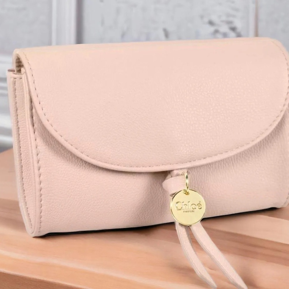 Chloé Clutch Pouch in Blush